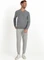 Falke Luxury V-Ausschnitt Pullover light greymel. (Herren) Vorschaubild