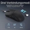 Ajazz AJ159 V2 MC Wireless Gaming Mouse mit Akku-Ladestation, schwarz, USB/Bluetooth Vorschaubild