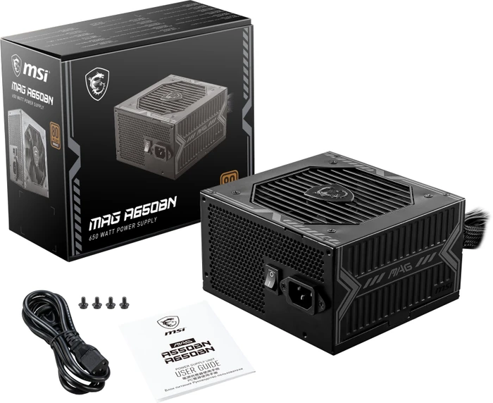 MSI MAG A650BN 650W, ATX 2.4