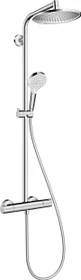 Hansgrohe Crometta S Showerpipe 240 1jet Thermostat Duschsystem chrom
