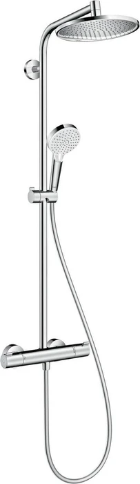 Hansgrohe Crometta S Showerpipe 240 1jet Thermostat Duschsystem chrom