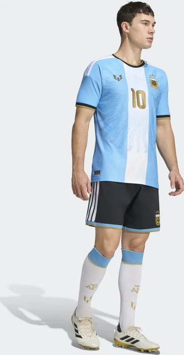 adidas Argentinien Messi 26 Authentic Trikot kurzarm light blue (Herren)