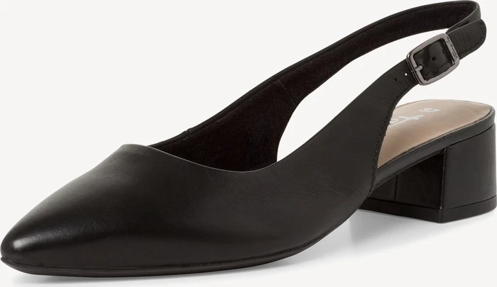 Tamaris Leder Slingpumps schwarz (Damen)