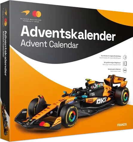 Franzis McLaren Racing Adventskalender 2026