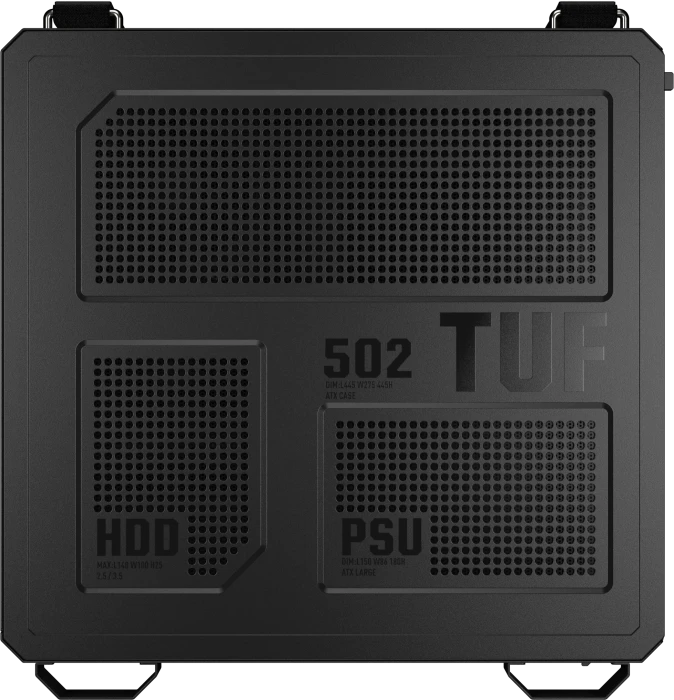 ASUS TUF Gaming GT502 Horizon TG ARGB Black, Glasfenster
