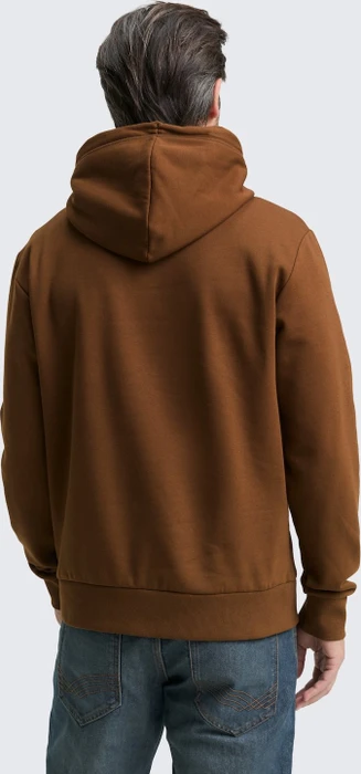 Tom Tailor Logo-Print Hoodie dark palm (Herren)