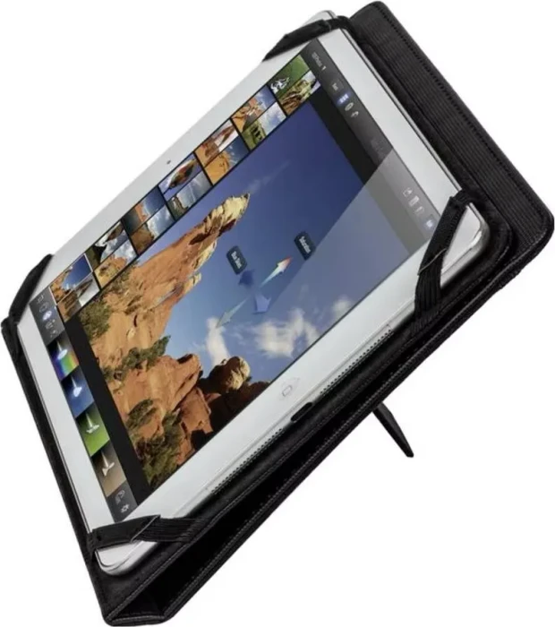 RivaCase Gatwick Kick-Stand Folio Case 3217 passend für Tablets 10.1"-11", schwarz