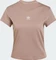 adidas Essentials Slim T-Shirt kurzarm trace brown (Damen) Vorschaubild