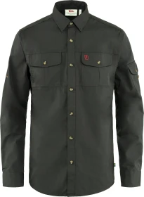 Fjällräven Singi Trekking Hemd langarm dark grey (Herren)