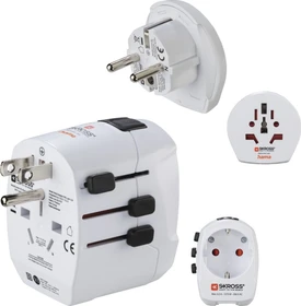 Hama World Travel Adapter Pro Light USB, 2x USB-A