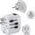 Hama World Travel Adapter Pro Light USB, 2x USB-A (00223474)