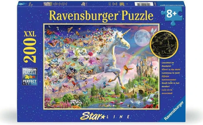 Ravensburger Puzzle Leuchtendes Schmetterlingseinhorn