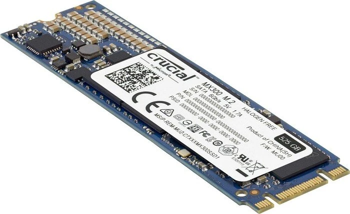 Crucial MX300 525GB, M.2 2280 / B-M-Key / SATA 6Gb/s