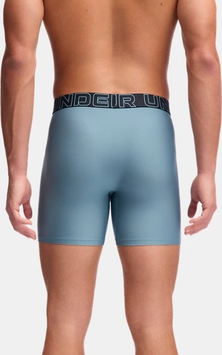 Under Armour Performance Cotton Boxerjock 15 cm 3er Boxer Briefs jasper blue/titan gray (Herren)