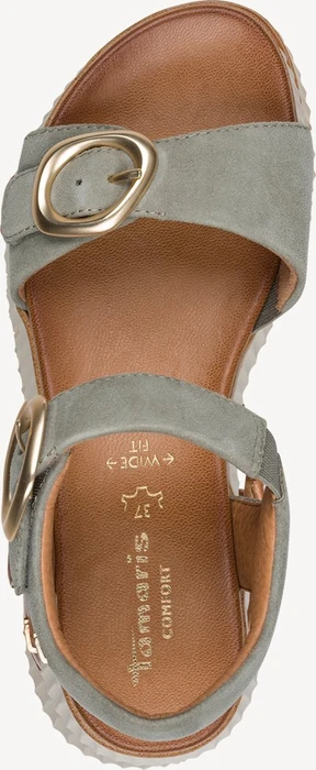 Tamaris Comfort Wide Fit sage suede (Damen)