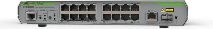 Allied Telesis CentreCOM FS900M Desktop Managed Switch, 16x RJ-45, 1x RJ-45/SFP