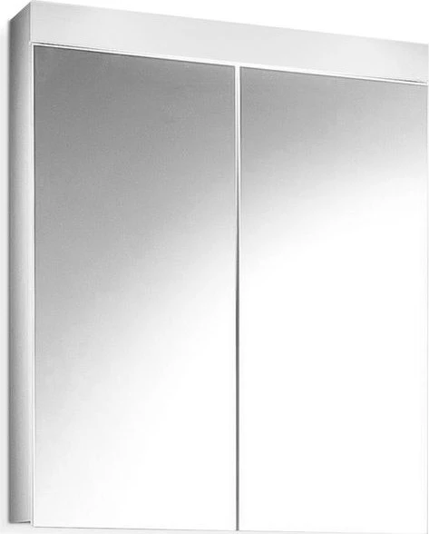 Trendteam Amanda Spiegelschrank Aufbaumaß (BxHxT) 60x77x17cm weiß