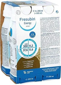 Fresenius Kabi Fresubin Energy Drink Cappuccino 800ml (4x 200ml)