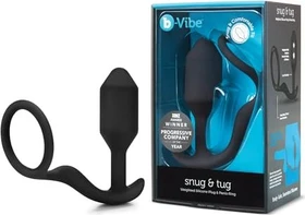 b-Vibe Vibrating Snug Plug Butt Plug Small schwarz
