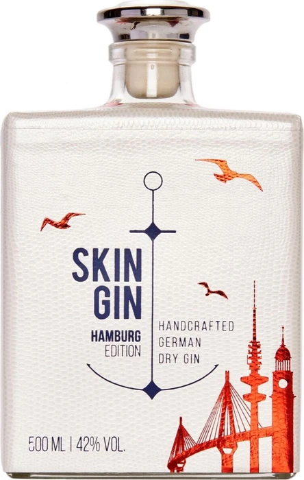 Skin Gin Hamburg Edition weiß 500ml