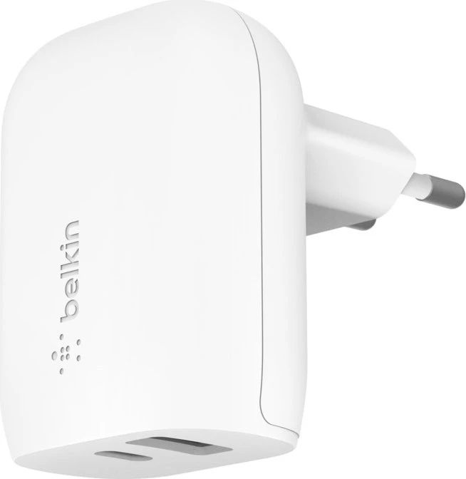 Belkin BoostCharge Dual Wall Charger with PPS 37W weiß