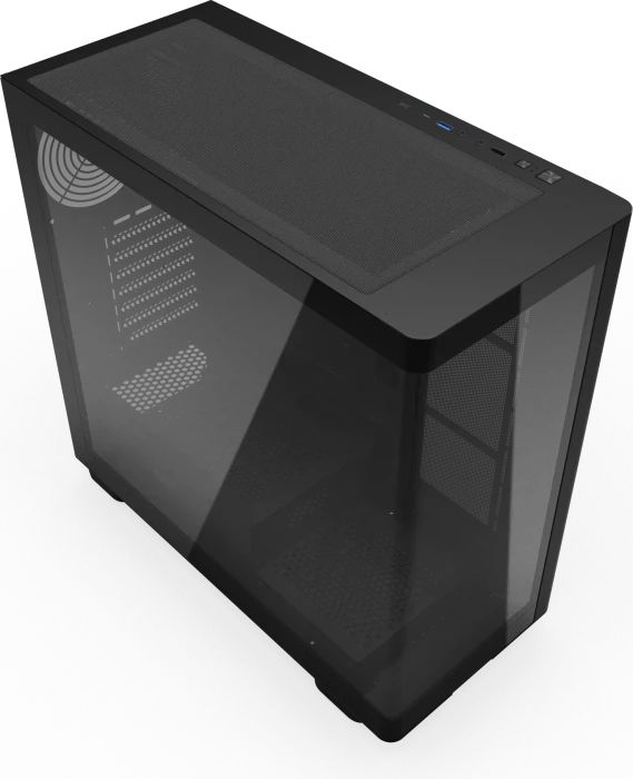 DarkFlash DS900G Black, USB-C, Glasfenster