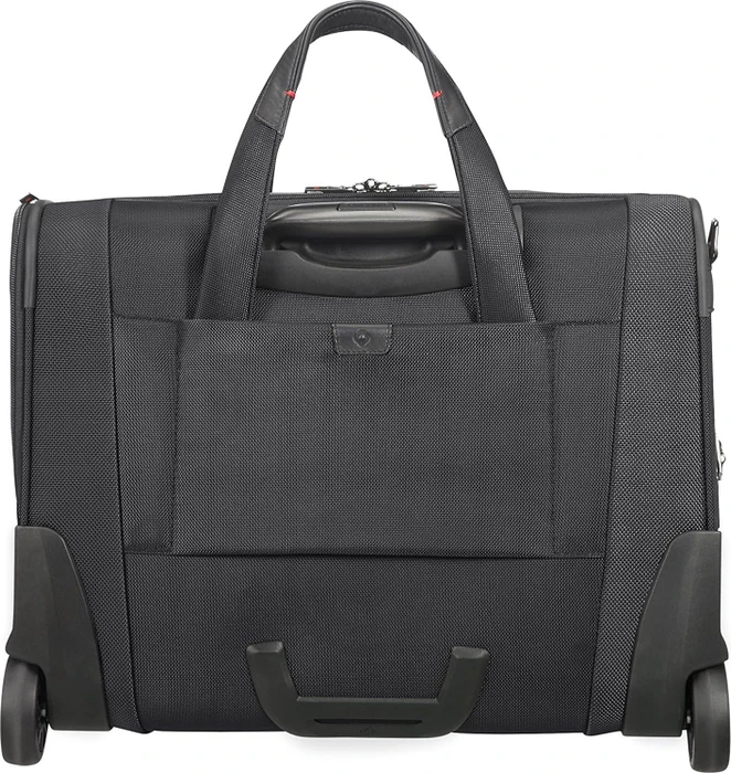 Samsonite Pro-DLX 5, Laptoptasche mit Rollen, 15.6" Notebook-Tasche-Trolley, 46cm, 34.5l, schwarz