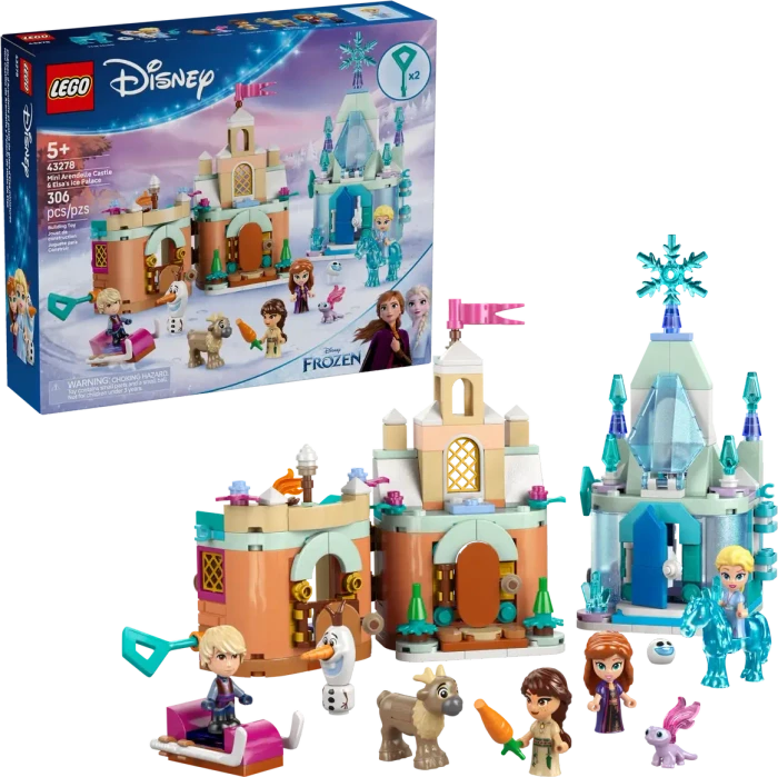 LEGO Disney - Schloss Arendelle und Elsas Eispalast