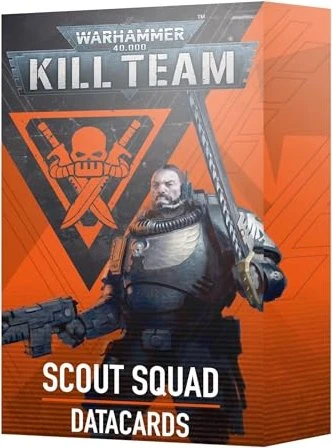 Games Workshop Warhammer 40.000 Kill Team - Datenkarten: Scout Squad (EN)