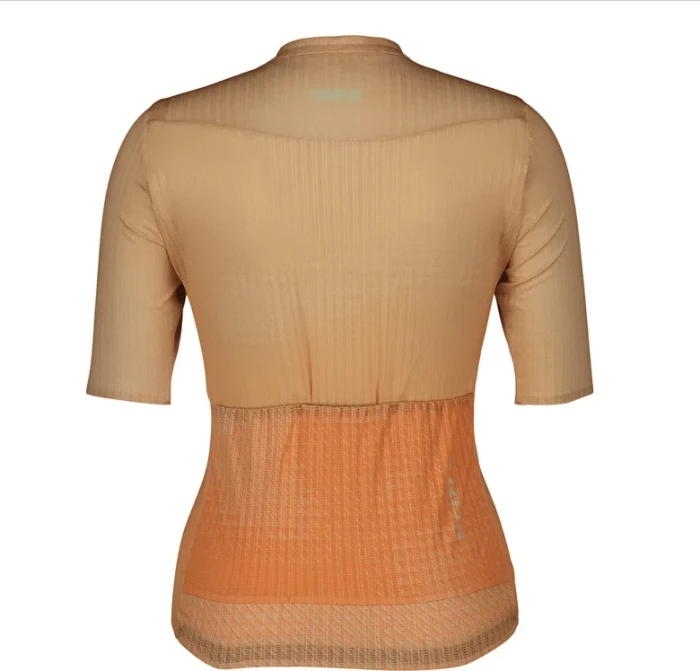 Scott Unlimited SL Trikot kurzarm soft yellow/melon orange (Damen)
