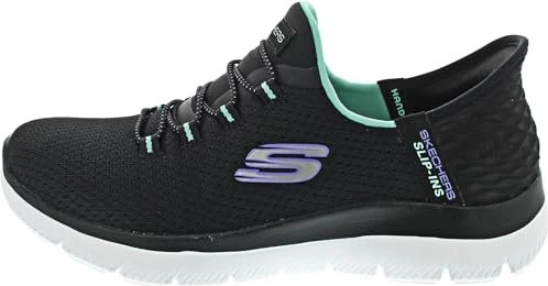 Skechers Slip-Ins: Summits - Diamond Dream schwarz/türkis (Damen)