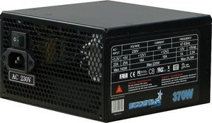 Inter-Tech Coba Ecostar 370W, ATX 2.2