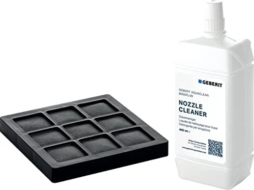 Geberit Set Aktivkohlefilter und Düsenreiniger für Geberit AquaClean 8000plus WC-Komplettanlagen