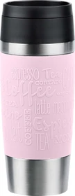 Emsa Travel Mug Classic Coffee and Tea Isolierbecher 360ml pastellrosa