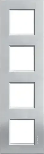 Bticino Livinglight Abdeckrahmen 4-fach, tech