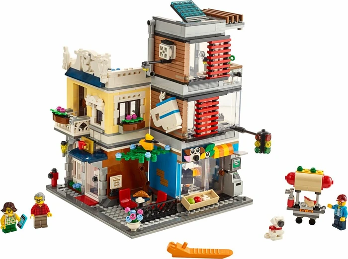 LEGO Creator 3in1 - Stadthaus mit Zoohandlung & Café