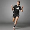 adidas Run It Brand Love T-Shirt kurzarm schwarz (Damen) Vorschaubild