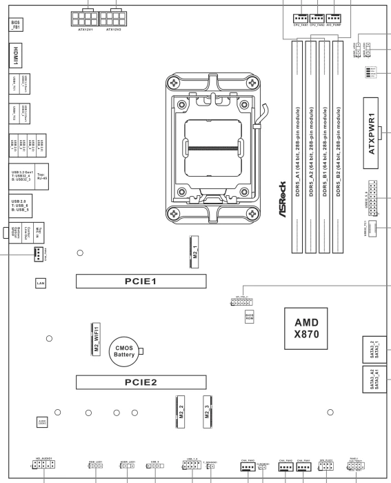 ASRock X870 Pro RS (AMD AM5)