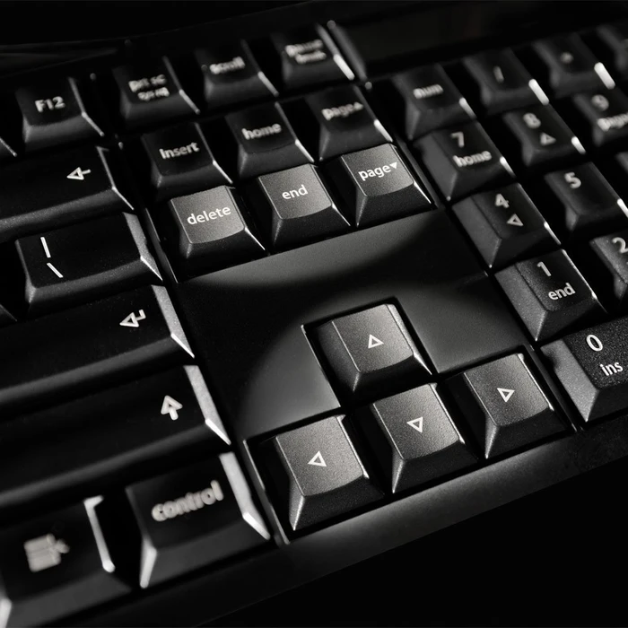 Cherry MX Board 3.0, Logo weiß/Status LEDs grün, Kabel abnehmbar, MX RED, USB, DE