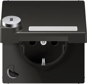 Jung Serie LS Steckdose Metallausführung 16A 250V, anthrazit