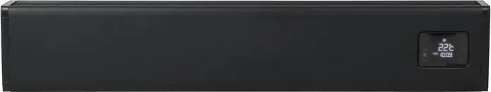 Euromac Alutherm Baseboard 2500 Wandkonvektor black