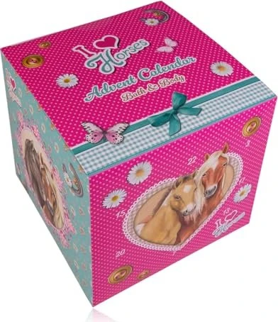 Accentra Bath & Body für Mädchen I Love Horses Adventskalender 2025
