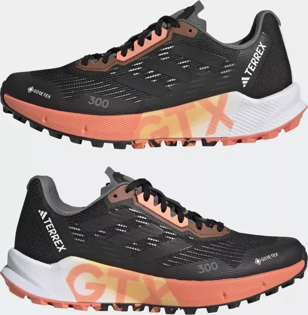 adidas Terrex Agravic Flow 2.0 GTX core black/coral fusion (Damen)