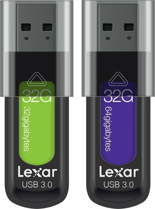 Lexar JumpDrive S57 32GB, USB-A, USB 3.2 Gen 1×1, 2er-Pack
