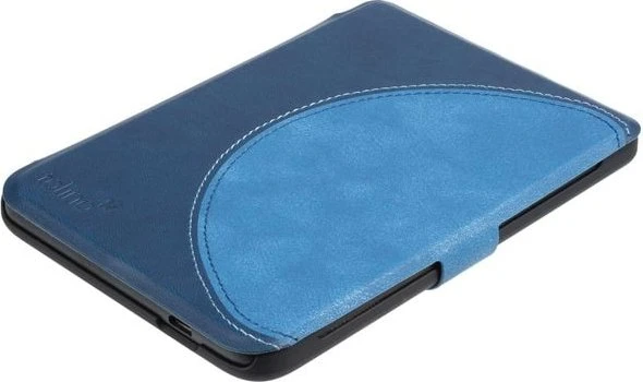 tolino shine Slim Cover, PU, semicircle blue