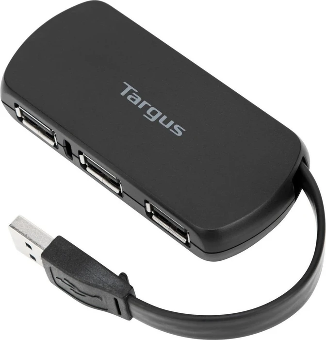 Targus USB-Hub, 4x USB-A 2.0, USB-A 2.0 [Stecker]