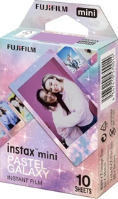 Fujifilm instax mini Sofortbildfilm Pastel Galaxy, 10 Aufnahmen