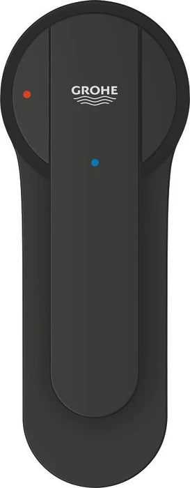 Grohe Get Einhebel-Waschtischarmatur Größe S mit Push-open Ablaufgarnitur engeriesparend matt black