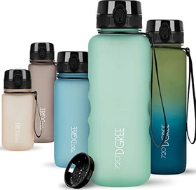 720°DGREE uberBottle softTouch Trinkflasche 1.5l kiwi green