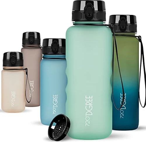 720°DGREE uberBottle softTouch Trinkflasche 1.5l kiwi green